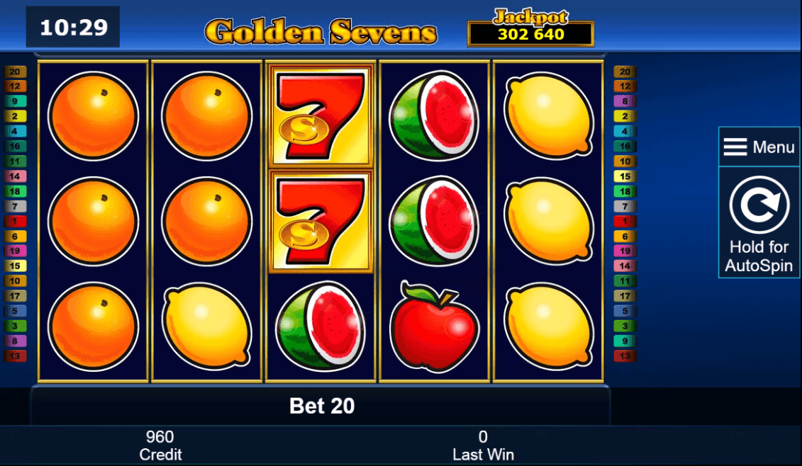 игровой автомат golden seven