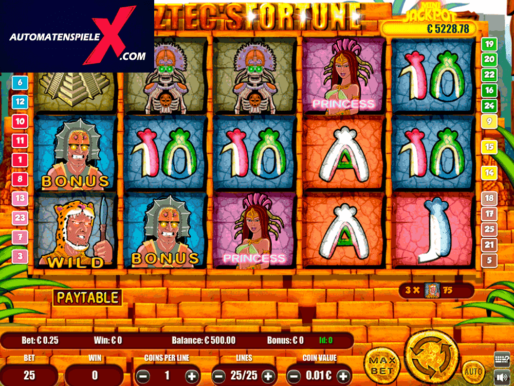 Slot aztec online