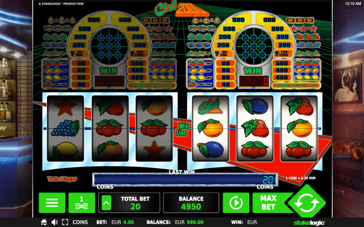 Online slot machine software