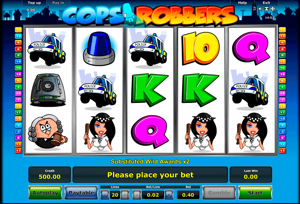 cops and robbers slot game