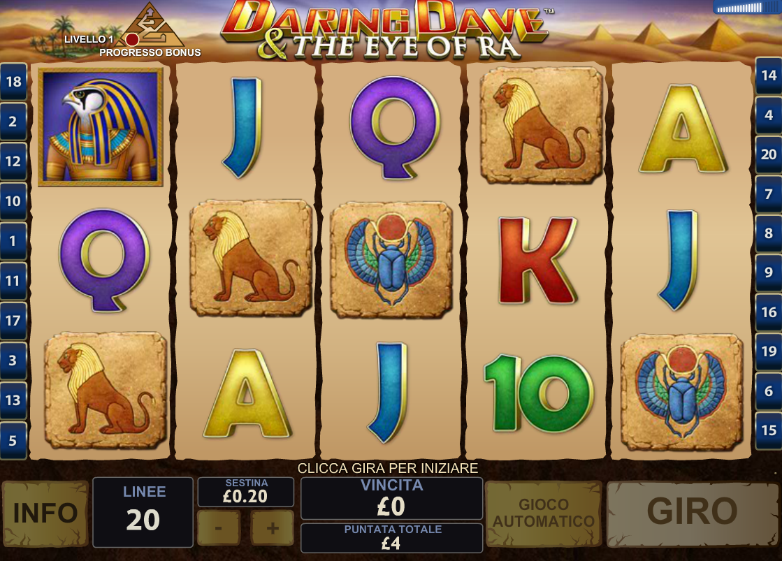Daring Dave & The Eye Of Ra