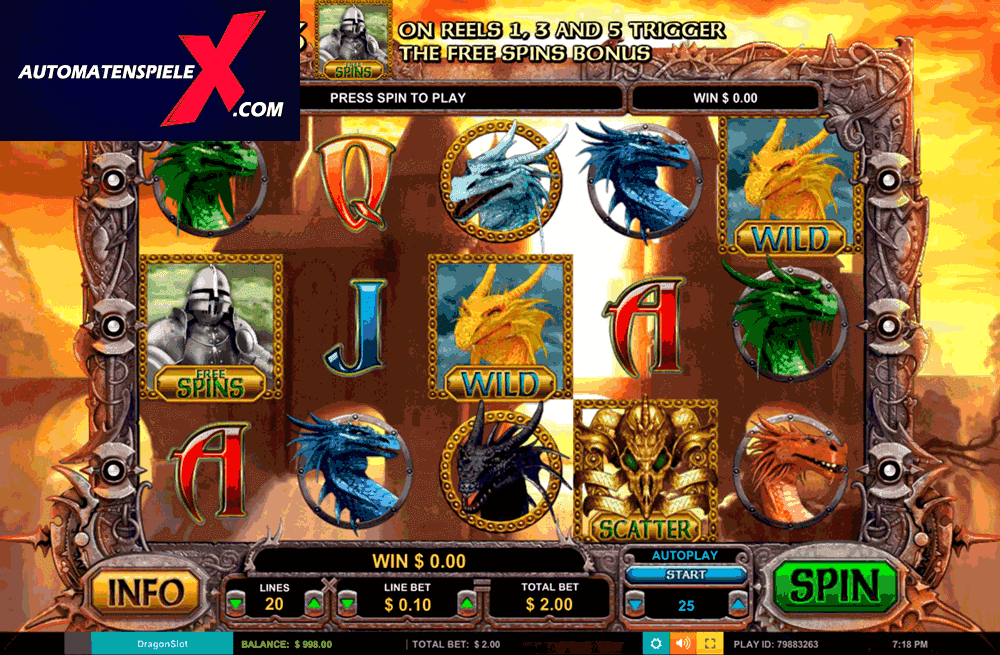 ð¥ Dragon Slot Slot Machine Online Play FREE Dragon Slot Game