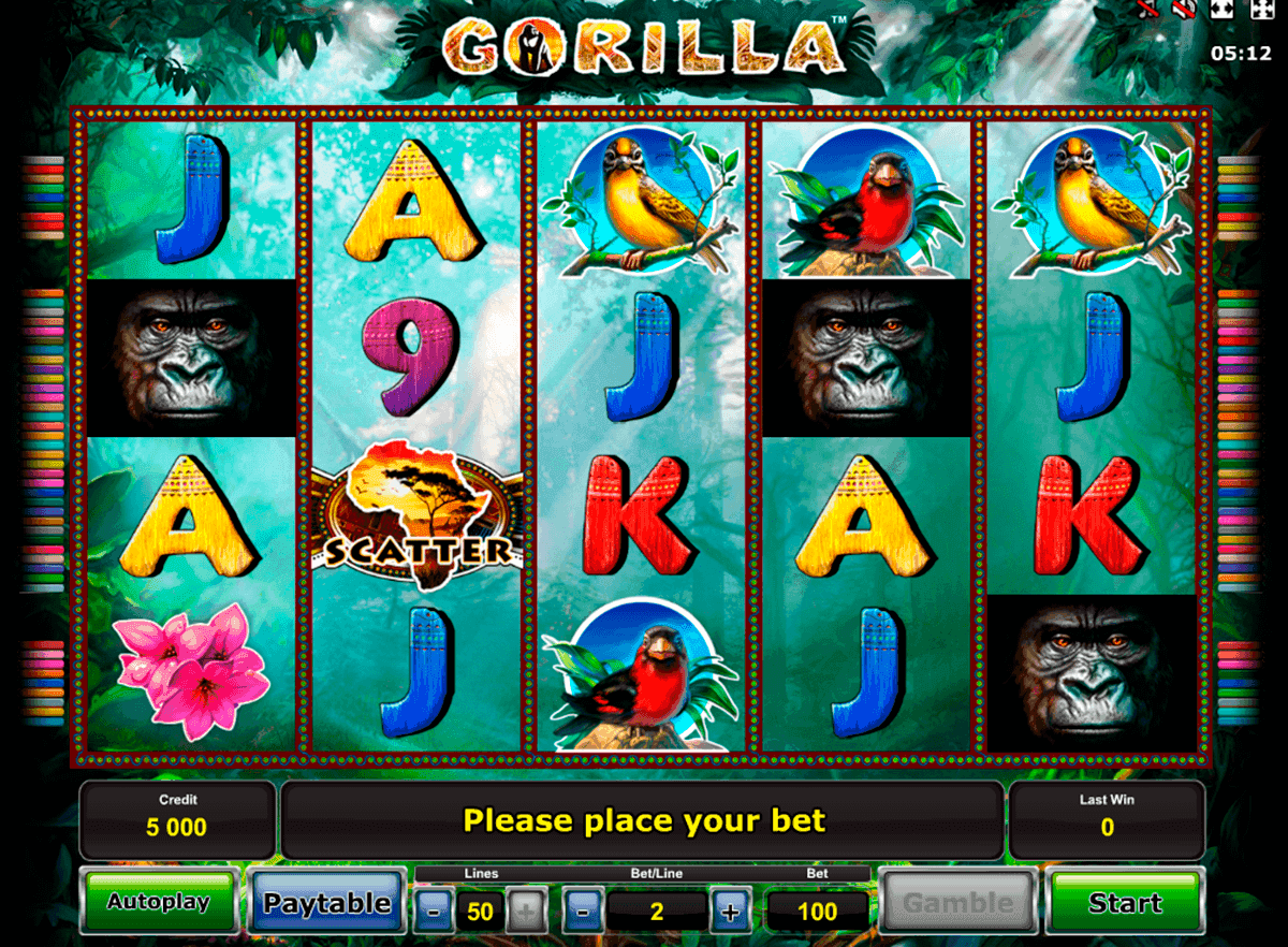 Gorilla Slot Machine