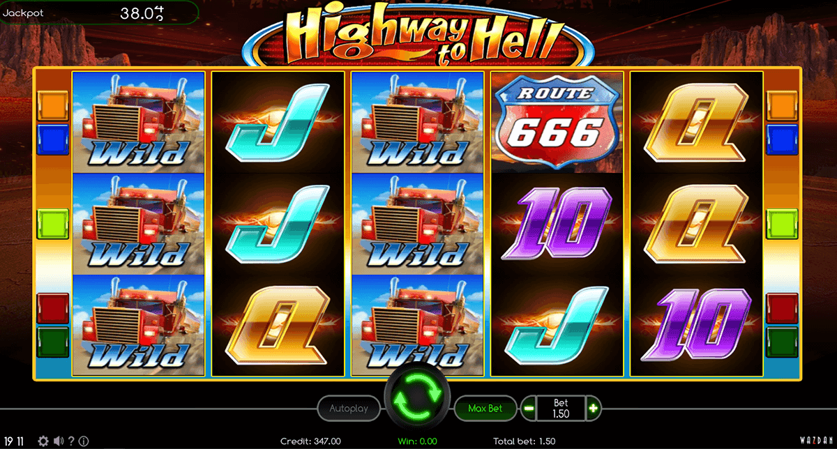 Highway To Hell Deluxe Slot Machine
