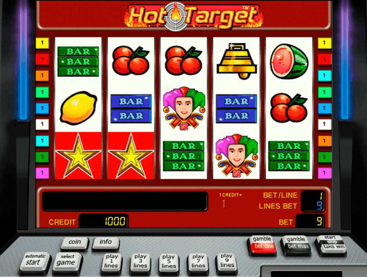 Desktop Slot Machine Target