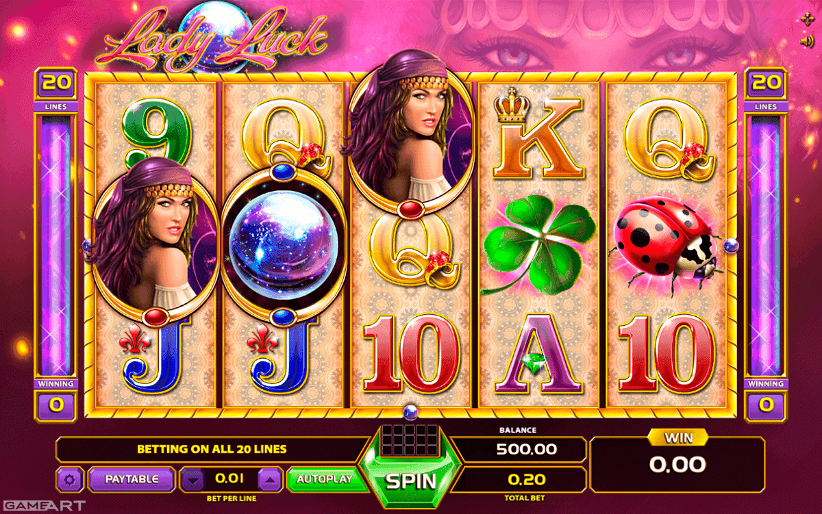 🥇 Lady Luck Slot Machine Online Play FREE Lady Luck Game OnlineSlots X