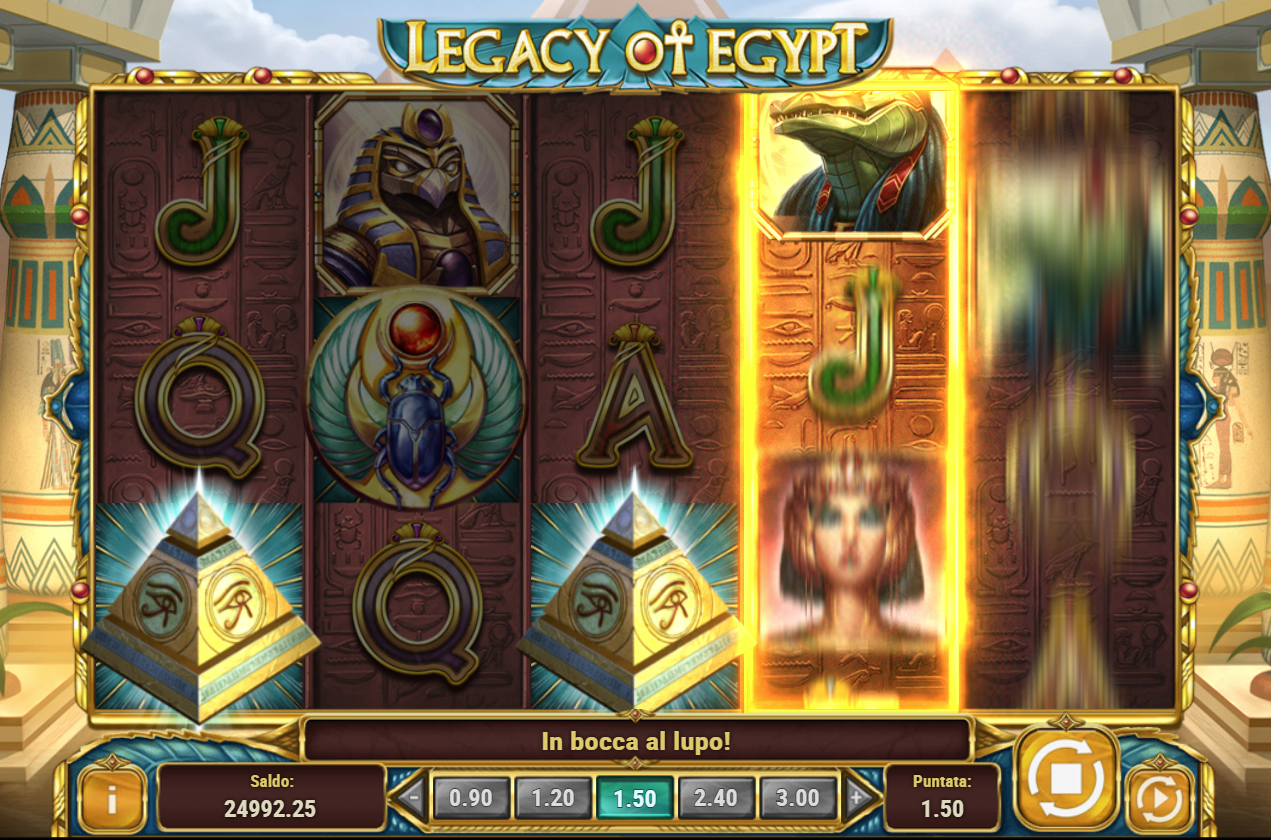 legacy of egypt slots