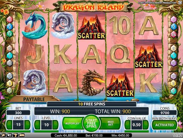 Dragon Island Slot Machine