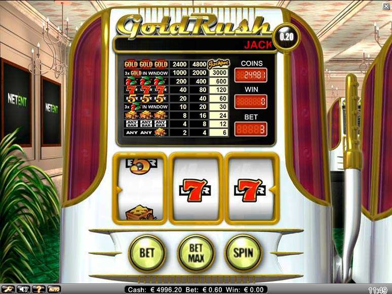 Play Gold Rush Slot Online