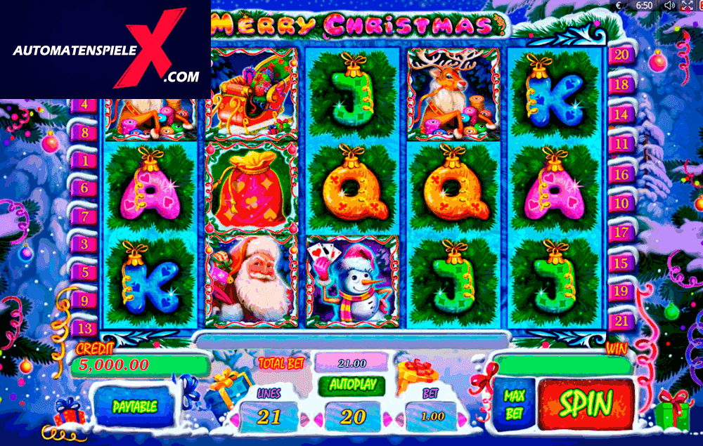 Christmas Charm Slot Machine