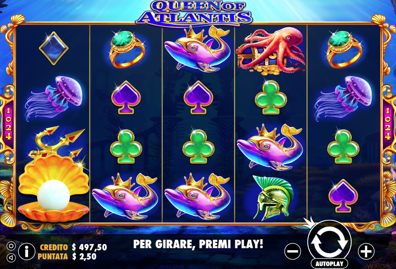 queen of atlantis slots