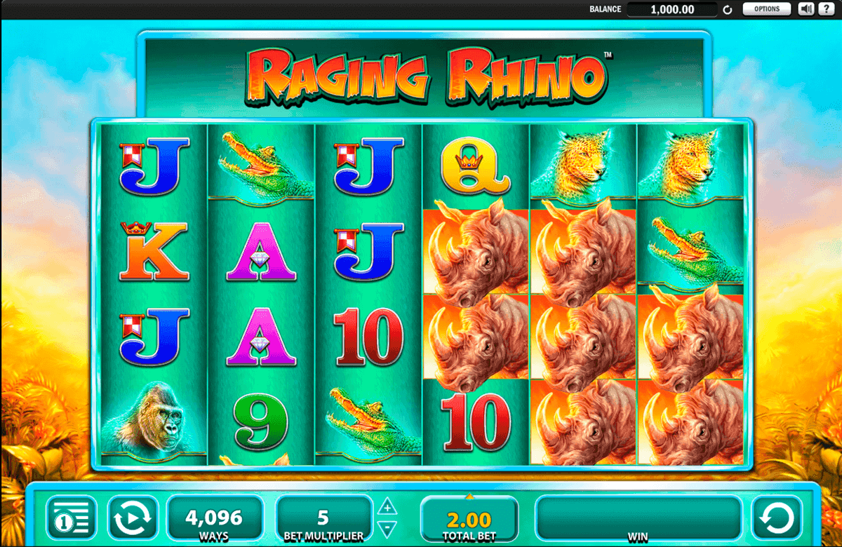 Free Raging Rhino Slots