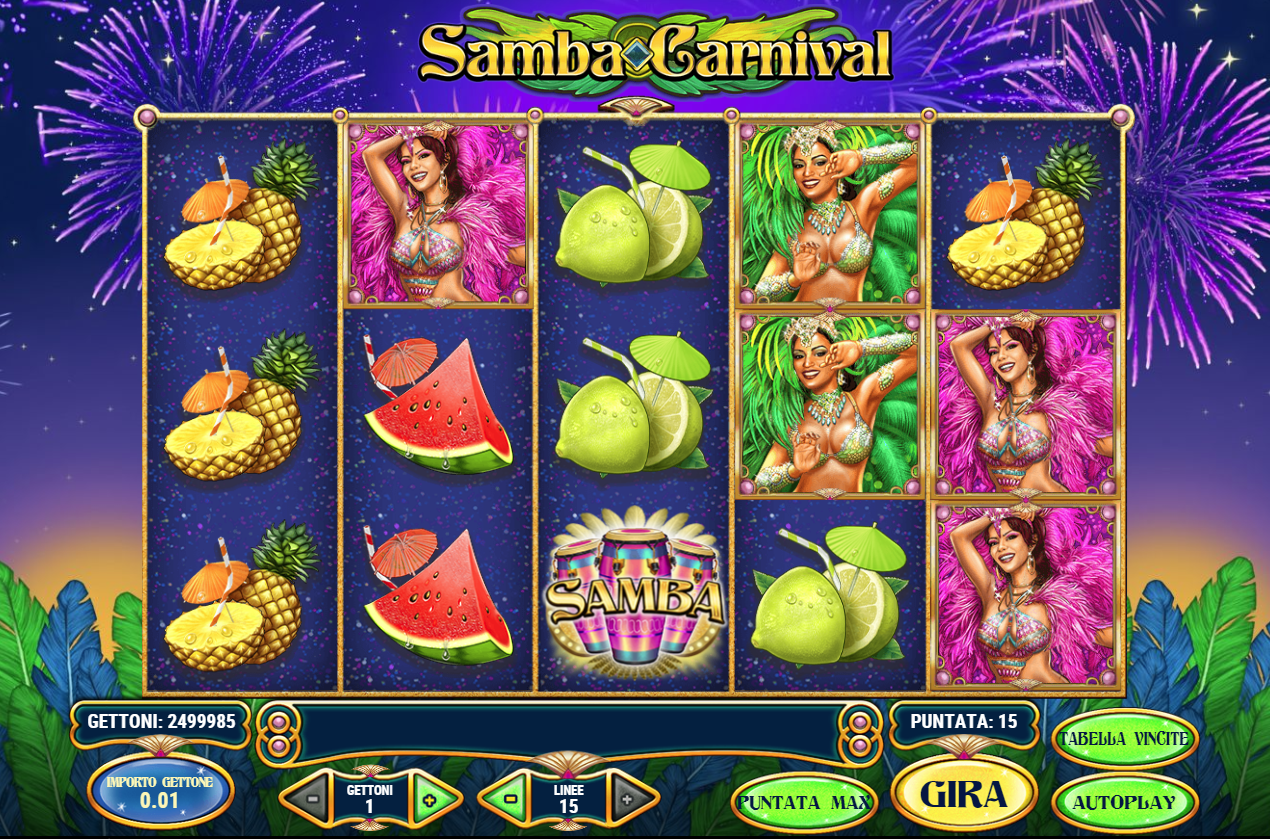 Enjoy The Carnival Slots With No Download Or Registration