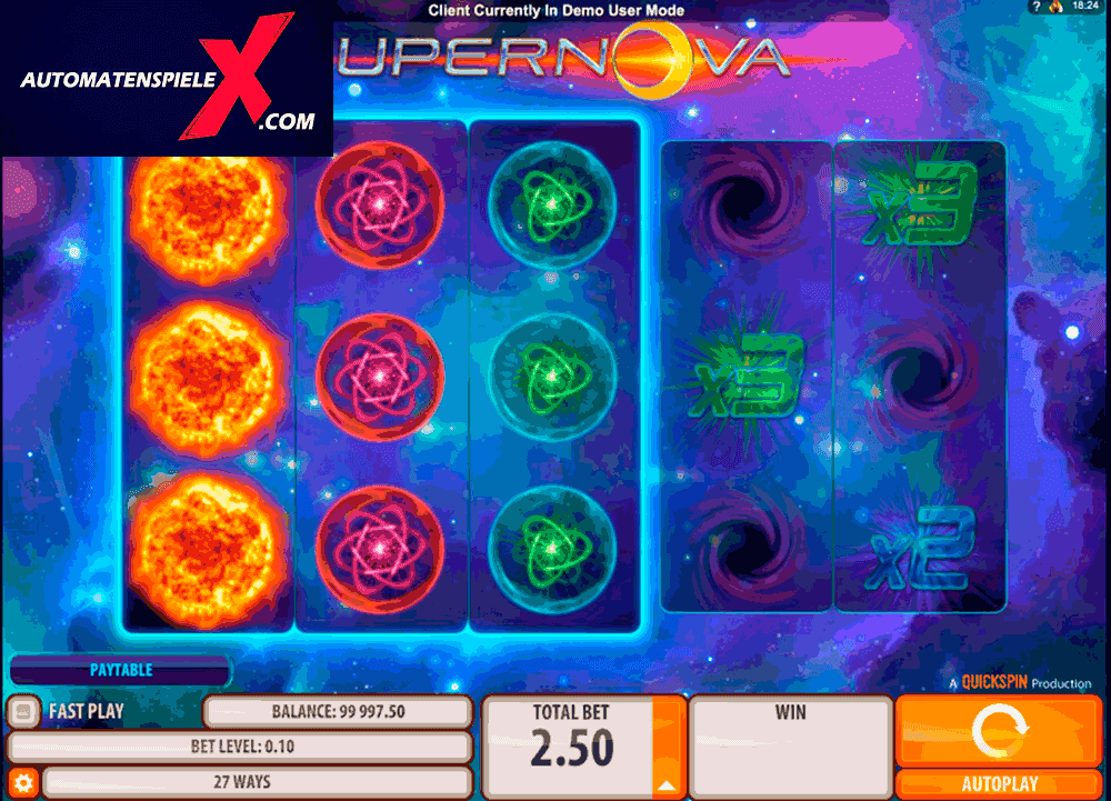 Play Supernova Slot Machine Free With No Download