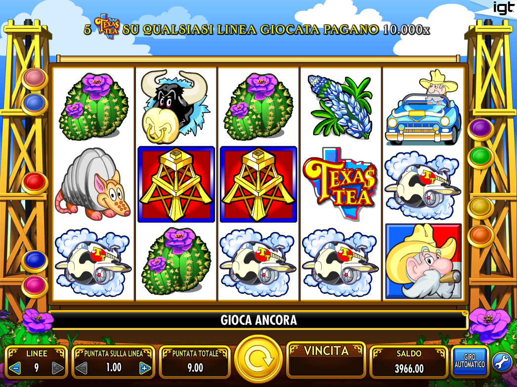 Free Online Texas Tea Slots