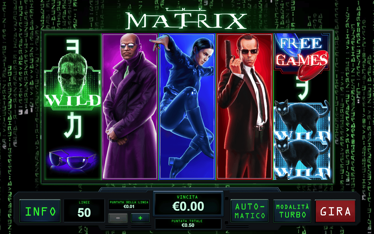 The Matrix Slot Machine