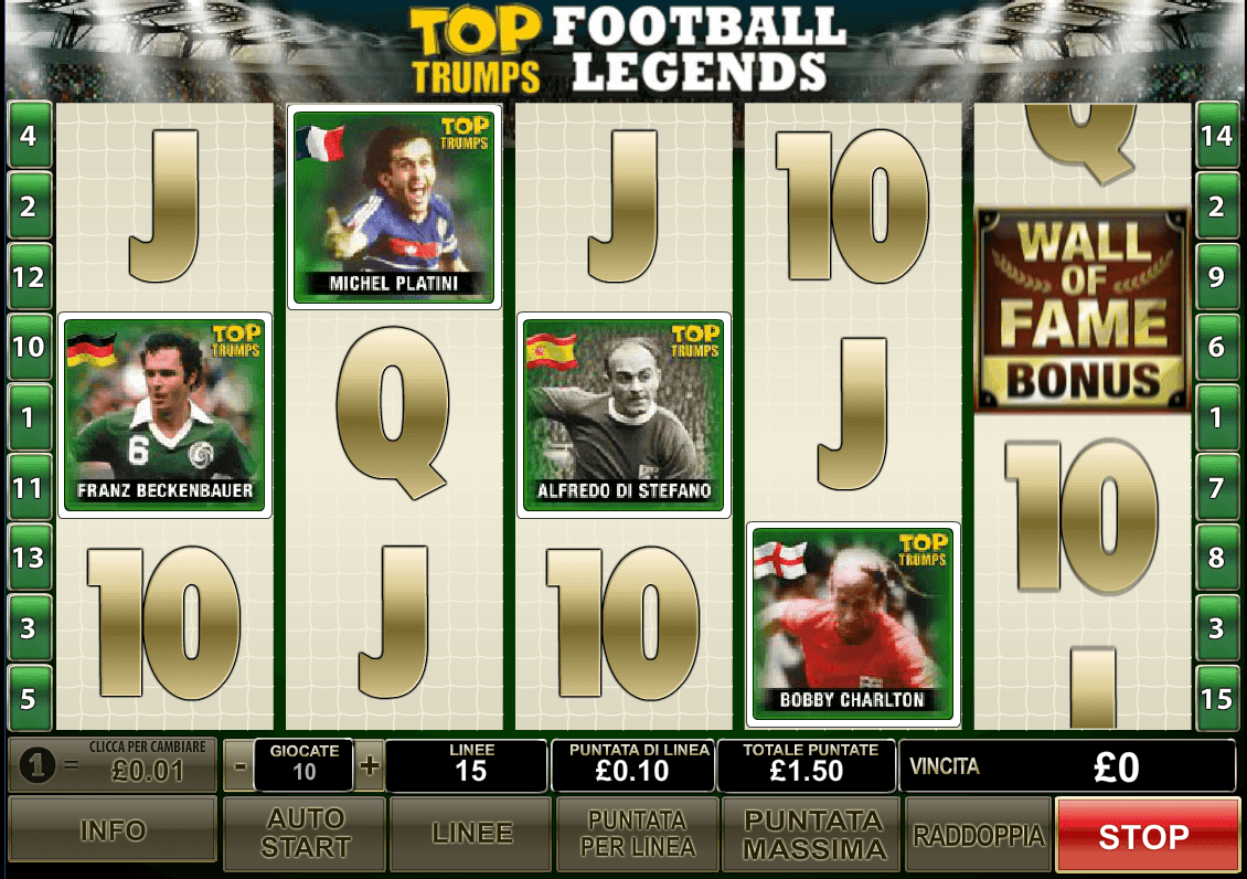 Top Trumps Football Legends