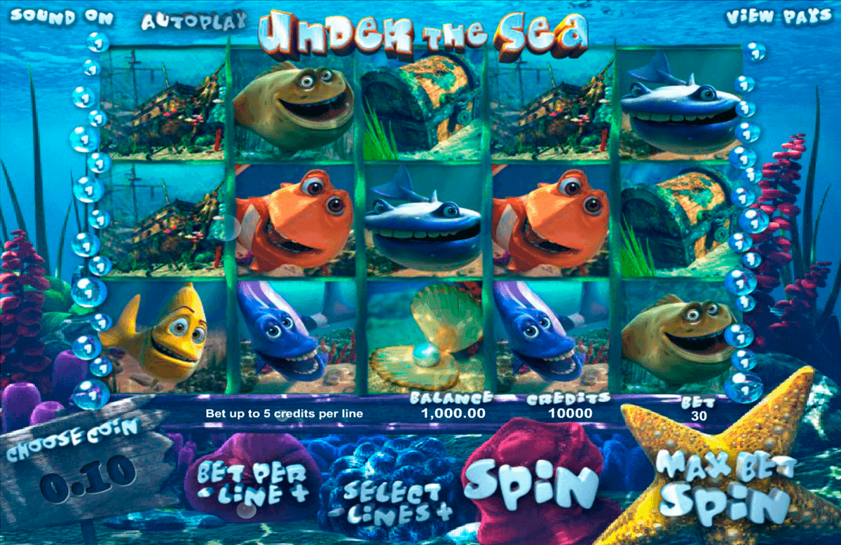 Under The Sea Free Slot Machines