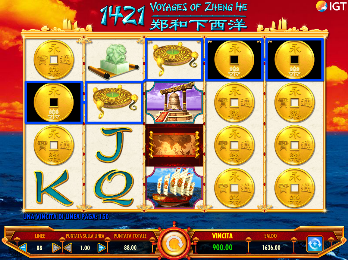 ???? 1421 Voyages of Zheng He Slot Machine Online Play FREE 1421 Voyages of Zheng He ...1155 x 865