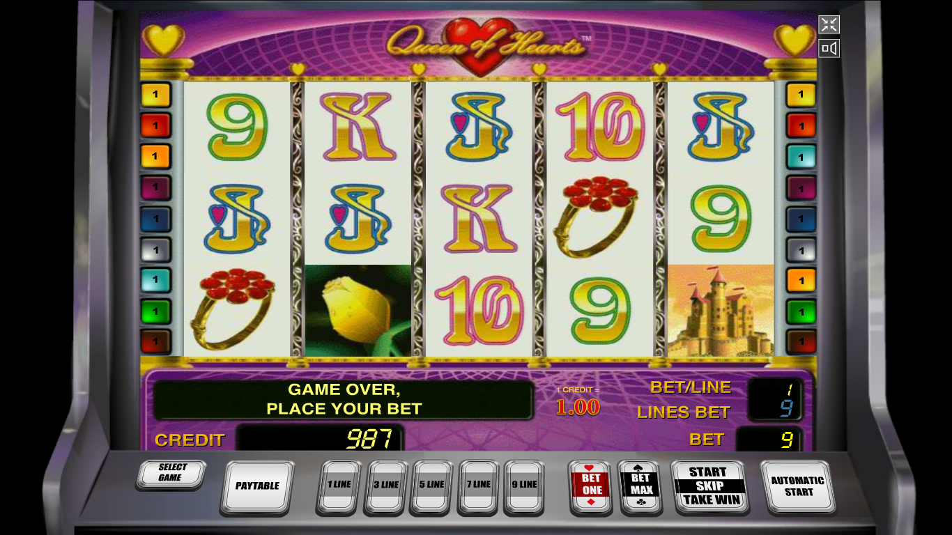 Queen Of Hearts Slot Free Play Queen Of Hearts Onlines Casino Slot Machine