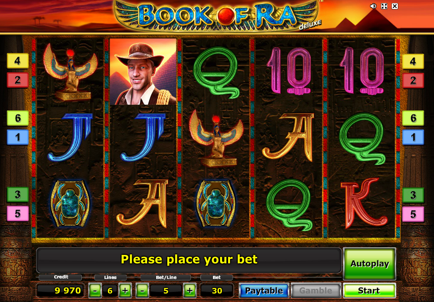 book of ra deluxe online casino comment