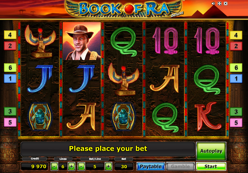 play book of ra slot free