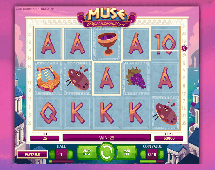 Muse Slot Machine Online Play FREE Muse Game | OnlineSlots X