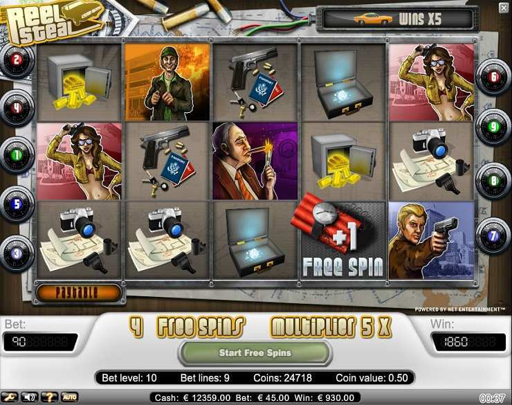 Try The Free Reel Steal Slots With No Download