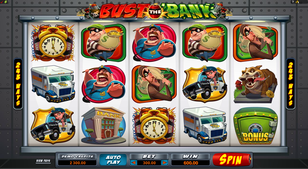 Bust The Bank Slot Machine