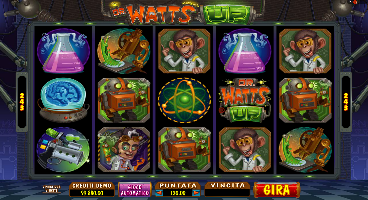 Dr. Watts Up Slot Machine