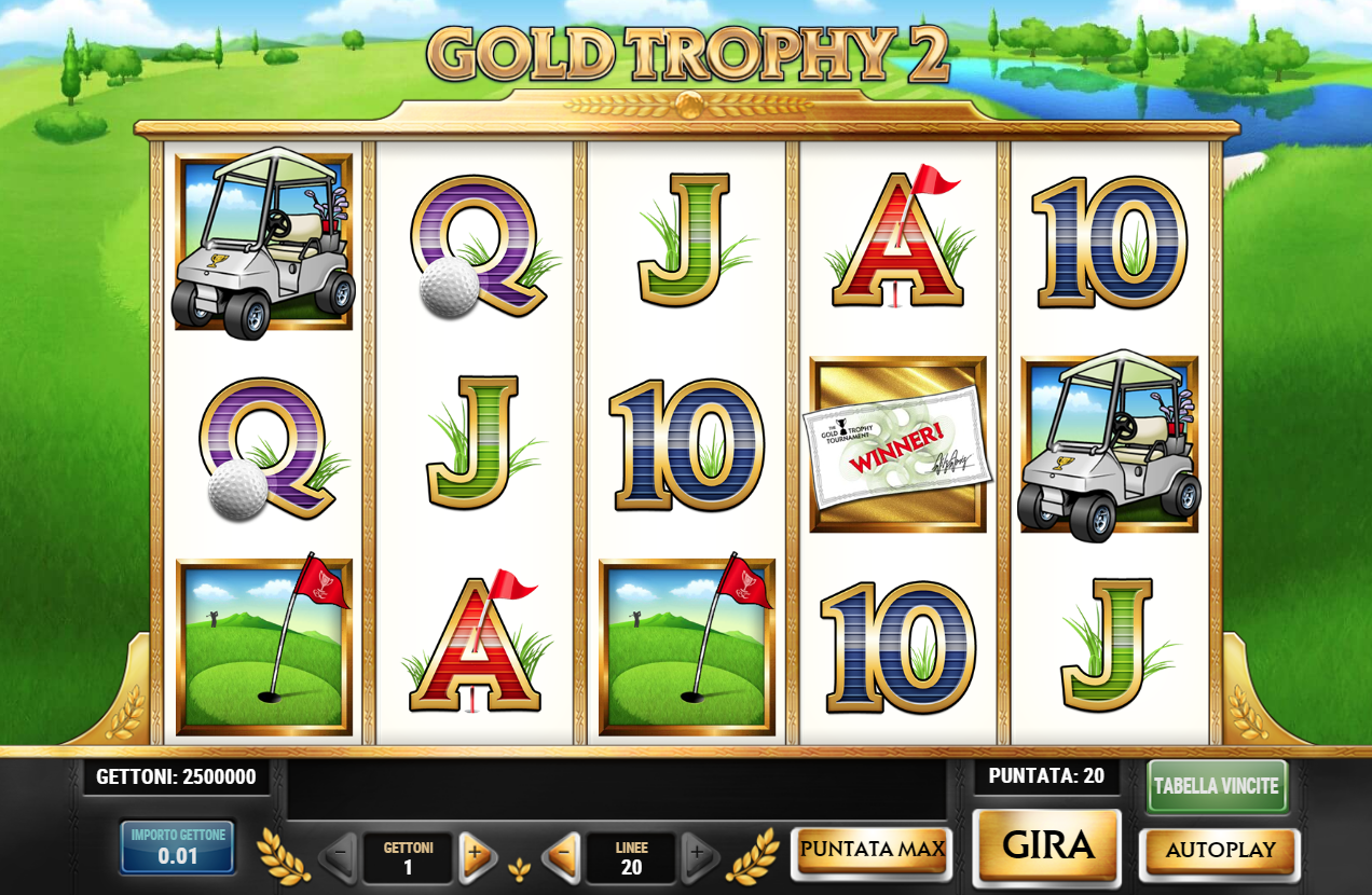 Gold Trophy 2 slot free demo game