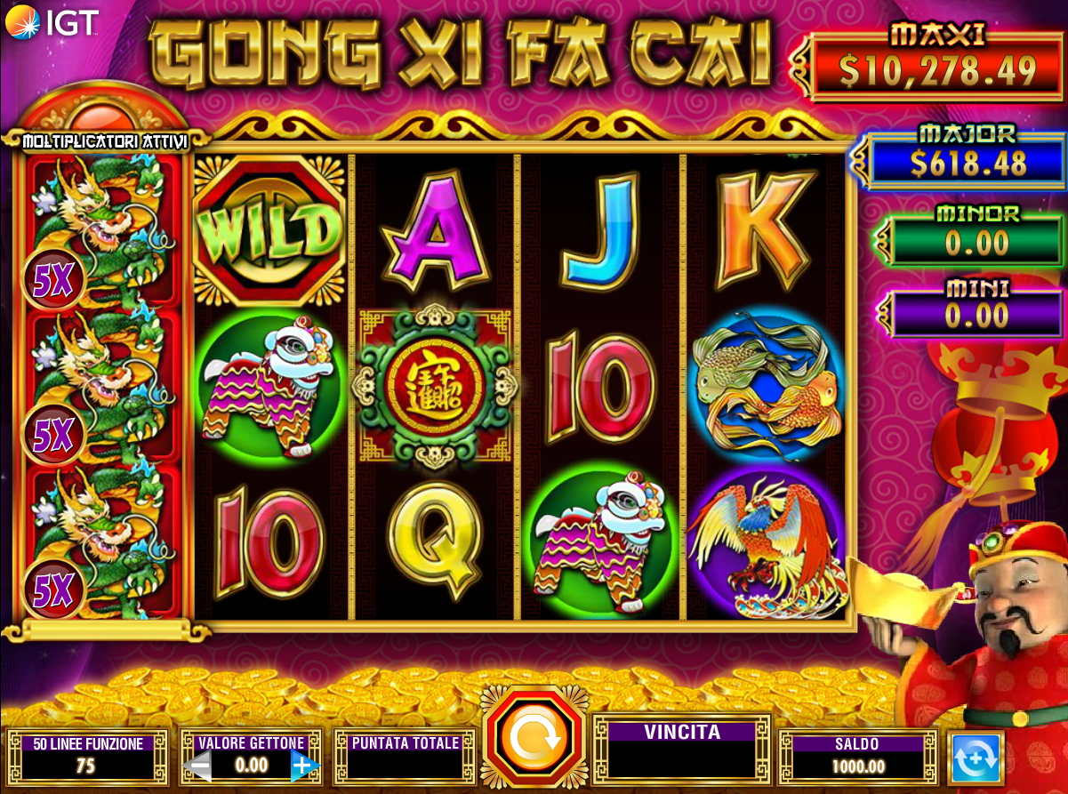 Gong Xi Fa Cai Slot Machine