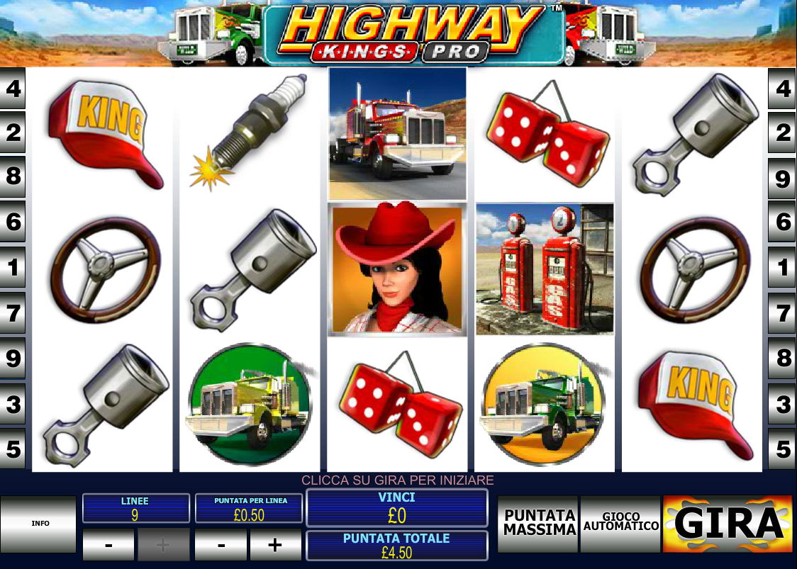 Highway king pro free slot