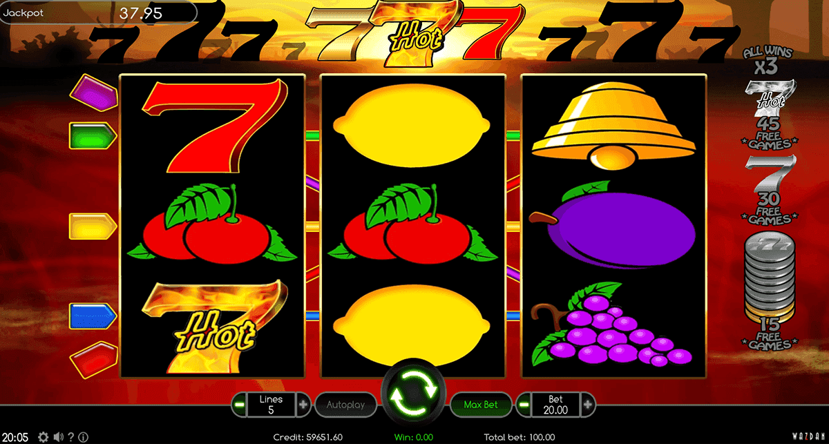 🥇 Hot 777 Slot Machine Online Play FREE Hot 777 Game | OnlineSlots X