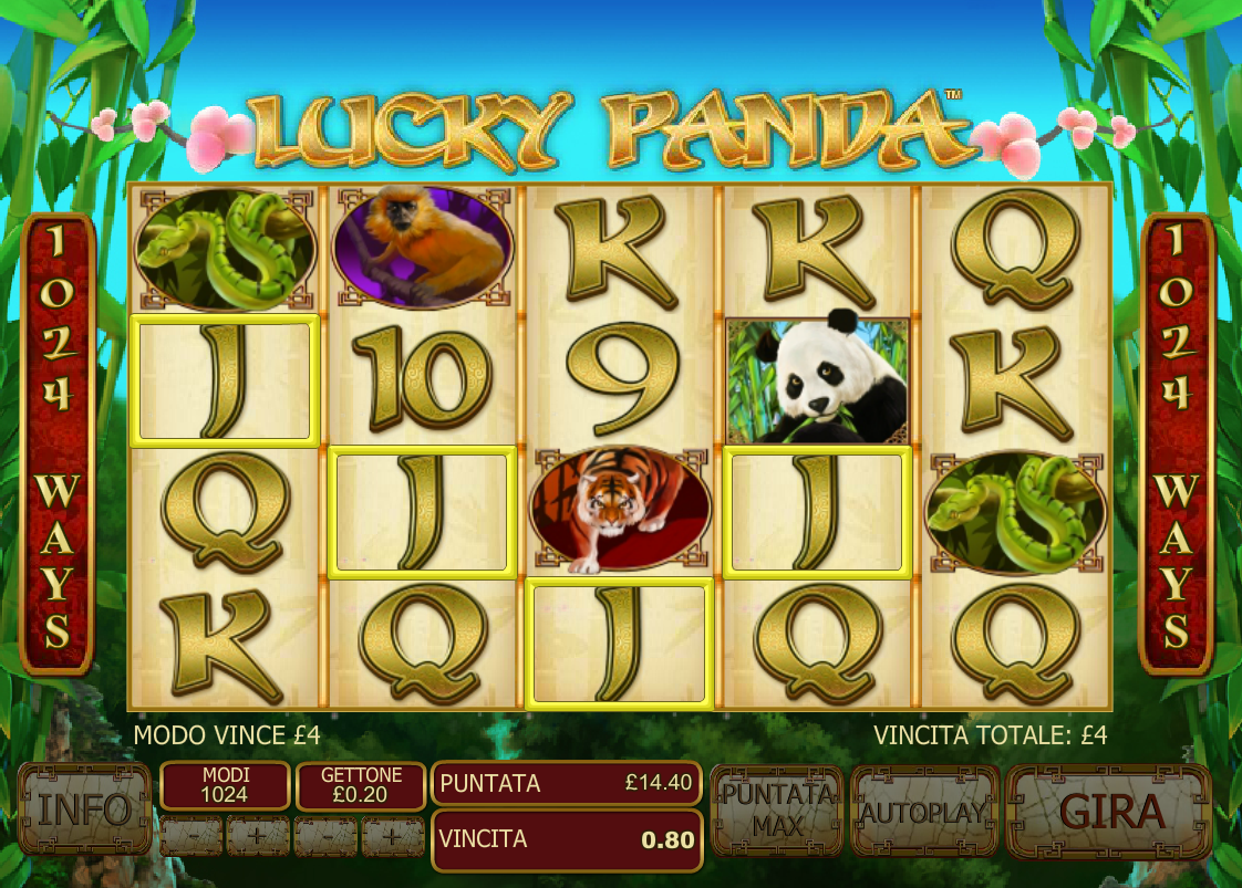 Lucky Panda Slot Machine