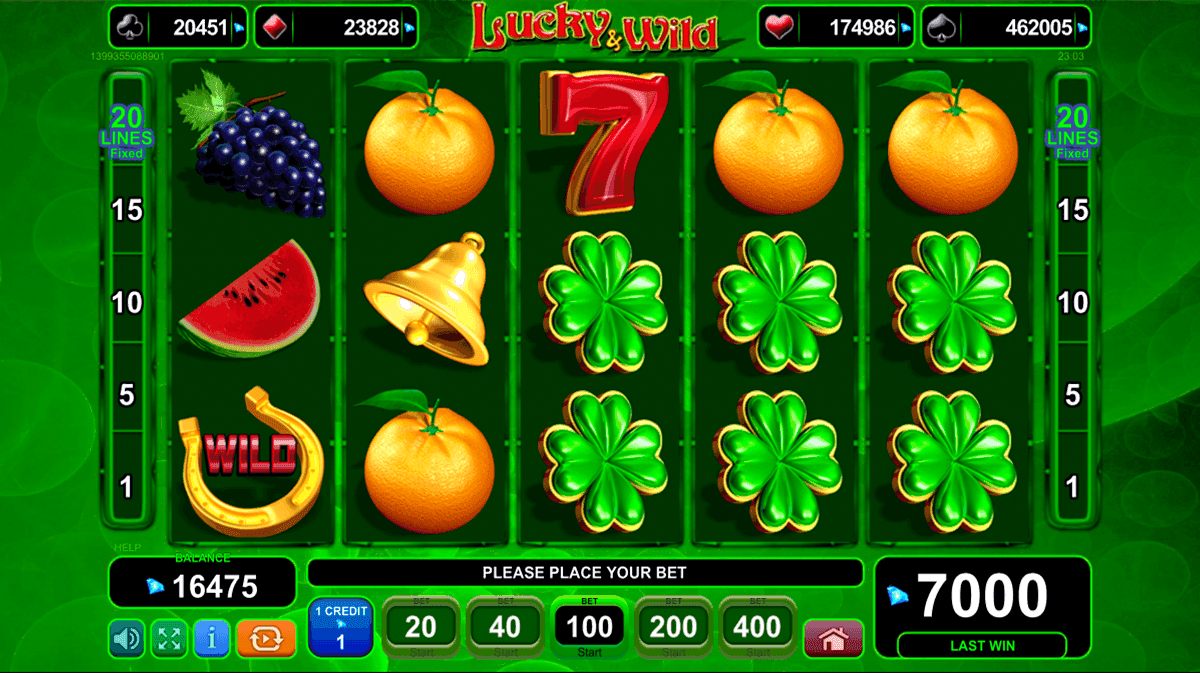 🥇 Lucky & Wild Slot Machine Online Play FREE Lucky & Wild Game ...