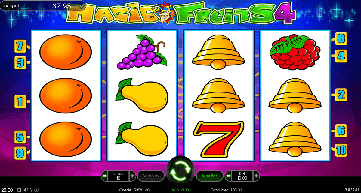 Magic Fruits Deluxe Slot Machine