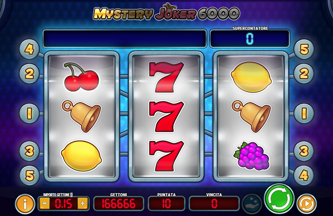 Mystery Joker 6000 Slot ▷ Free Play Mystery Joker 6000 Onlines Casino Slot Machine