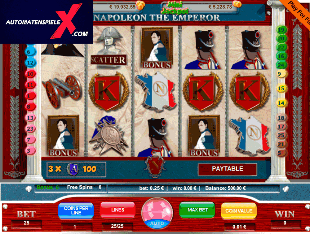 Play Napoleon Slot Free