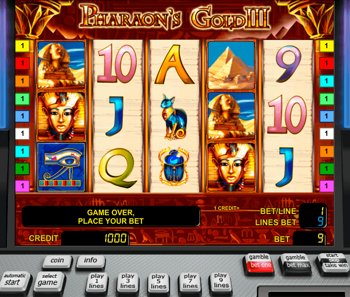 Pharaohs gold casino no deposit