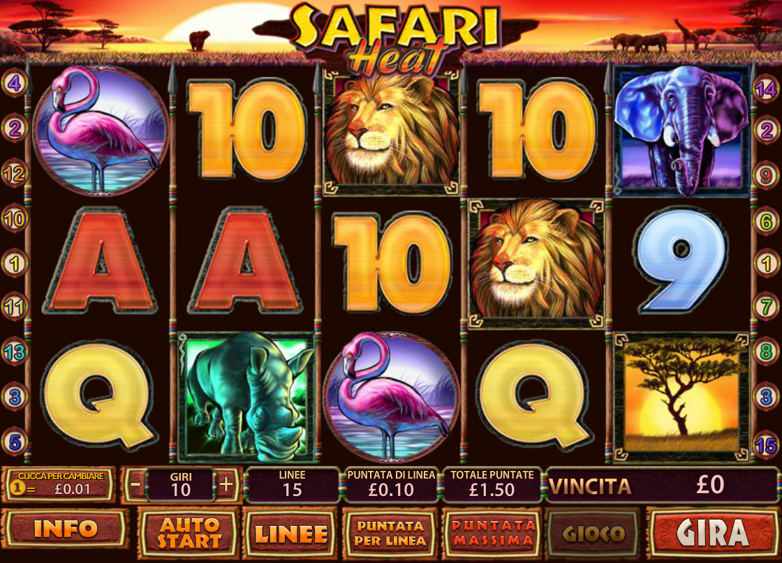 safari slot game online