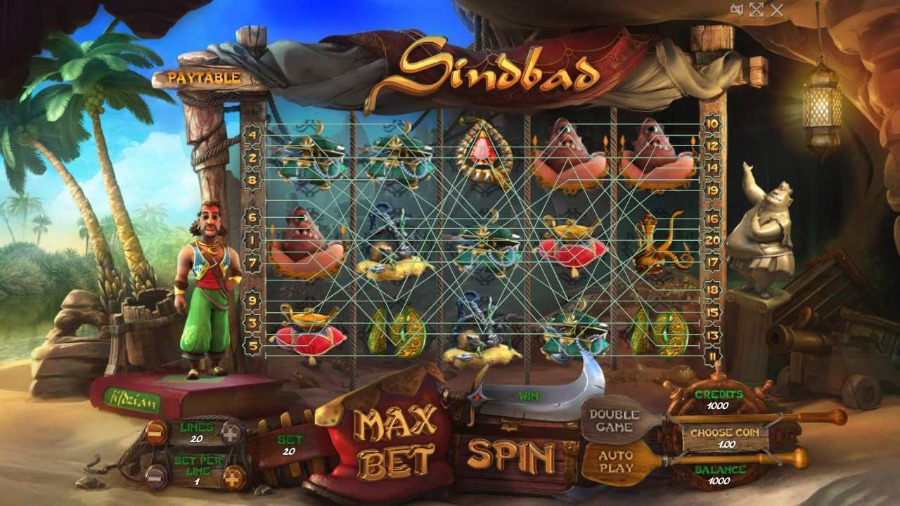 Voyages Of Sinbad Slot