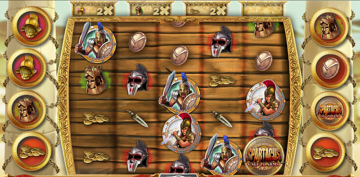 spartacus slot machine free games