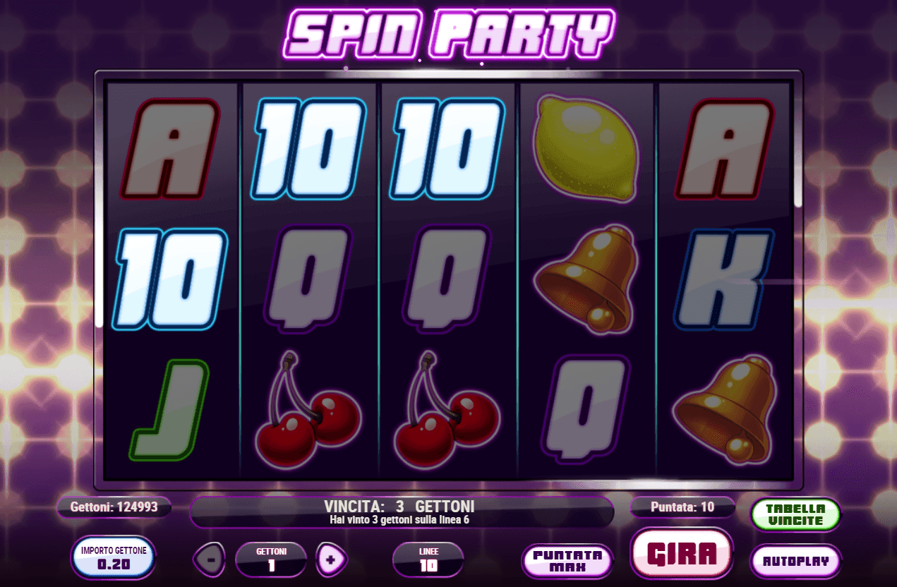 Игровой автомат spin party сколько комбинации в игровом автомате