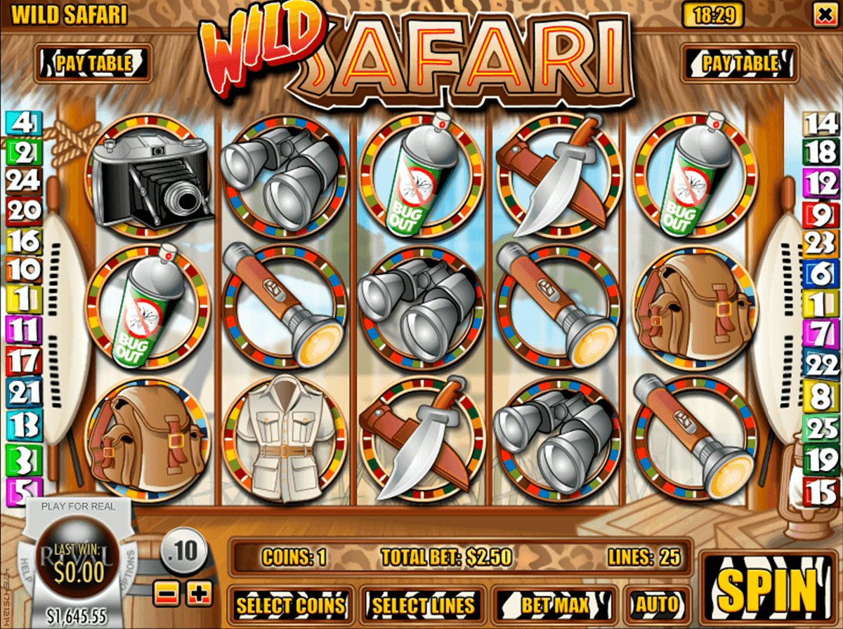 safari slot game online